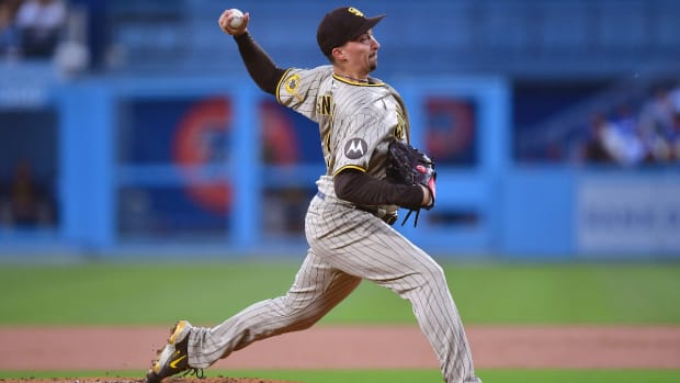 Former San Diego Padres pitcher Blake Snell